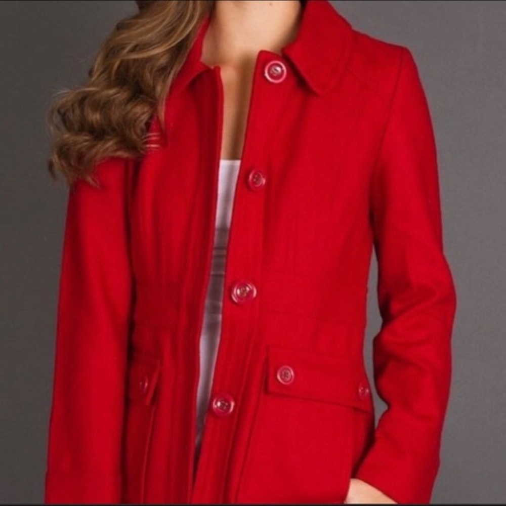 Wool Long Peacoat